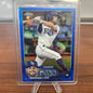 Brandon Lowe 2023 Topps Chrome update Blue Refractor  #208 Tampa Bay R