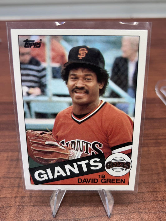 David Green 1985 Topps Traded #41T San Francisco Giants