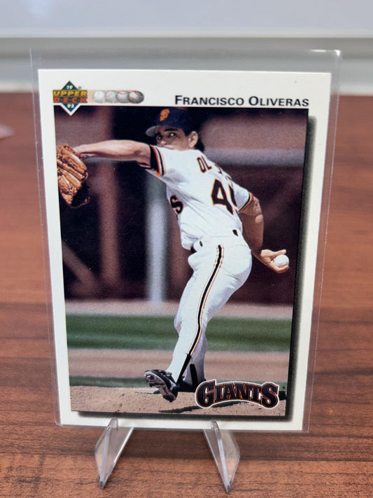 Francisco Oliveras 1992 Upper Deck #49 San Francisco Giants