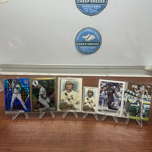 Tim Anderson Lot (6) Chicago White Sox 2022 Topps Chrome, Allen &Ginte