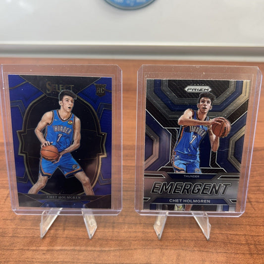 Chet Holmgren (RC) 2022-23 Panini Select Concourse #83 Thunder + Emerg