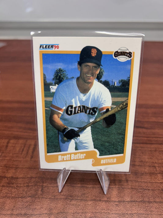 Brett Butler 1990 Fleer #53 San Francisco Giants