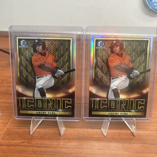 2023 Bowman Chrome-Iconic-Jeremy Peña #BI-5