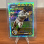 Yandy Diaz 2024 Topps Chrome Aqua Logofractor Refractor#107 Tampa Bay
